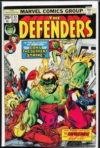 The Defenders #22 (1975) The Defenders