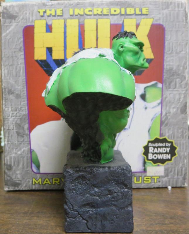 The Incredible Hulk Bowen Designs Mini-Bust! ~6in. Randy Sculpted Grimaced Face