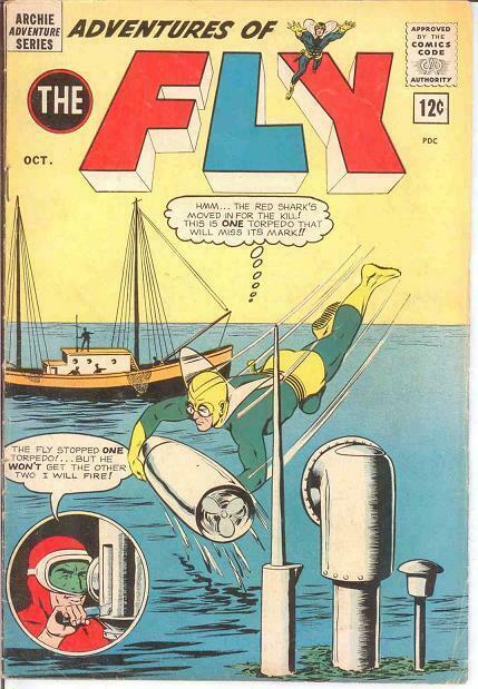 ADVENTURES OF THE FLY 28 VG-F COMICS BOOK