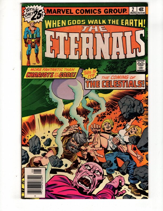 The Eternals #2 (1976) 1st Appearance of THE CELESTIALS Jack Kirby  / ID#540