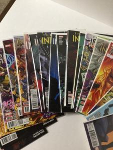 Uncanny Inhumans 0 1-17 (missing 11-14) Royals 1-3 Black Bolt 1 2 Near Mint A35