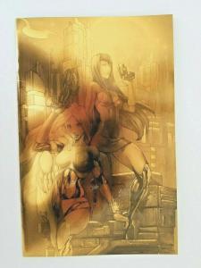 Cyber Spectre #2 Kickstarter Exclusive Clayton Barton Gold Foil Cover Scout NM 