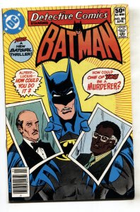 DETECTIVE COMICS #501--1st Julia Pennyworth--1981--BATMAN--comic book