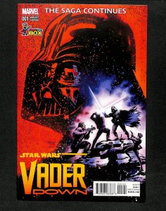Star Wars: Vader Down #1 Mike Mayhew Variant Con Box