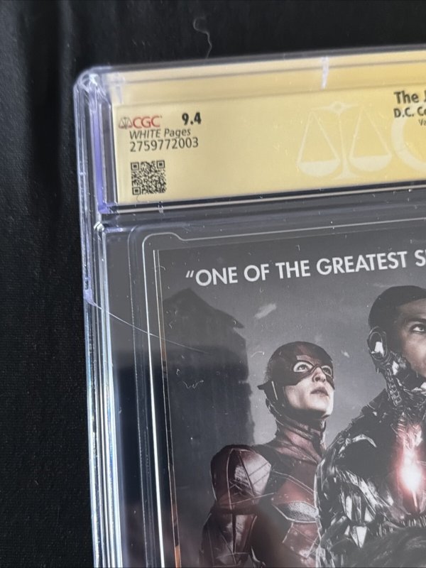 Joker #7 2021 CGC 9.4 Gold Signed Sweeney Boo