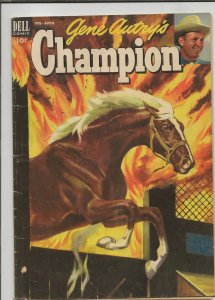 Gene Autry's Champion #9 ORIGINAL Vintage 1953 Dell Comics