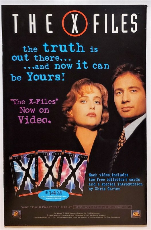 The X-Files #4 (2nd printing, April 1995, Topps) VF/NM   
