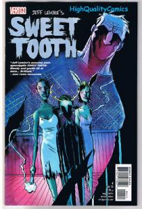SWEET TOOTH #4, Jeff Lemire, Horror, Vertigo, 2009, NM+