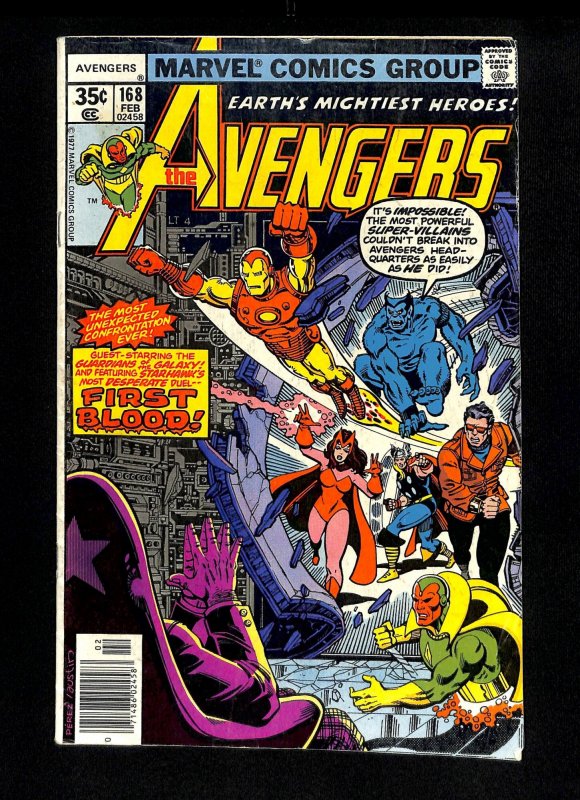 Avengers #168