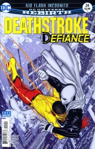 Deathstroke (3rd Series) #24 VF ; DC | Rebirth Christopher Priest Kid Flash