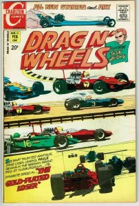 Drag N Wheels #51 (1968) - 4.0 VG *The Gold Plated Loser/Hot Rods*