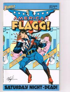 American Flagg (1983 1st Series) #25 First Publishing Comic Book HH2