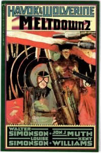 Meltdown #2 Havok Wolverine VFNM Marvel Comics Dec 1989 Simonson Muth Lot of 10