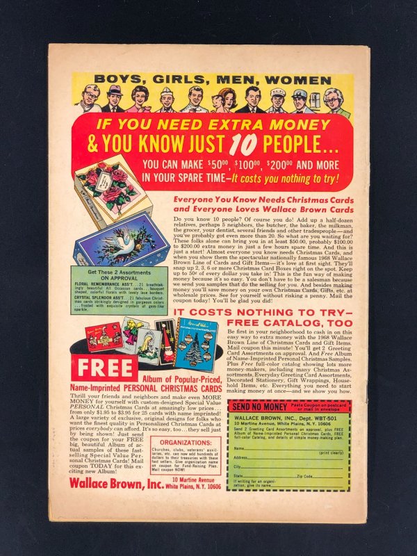 Daredevil #43 (1968) First Battle Daredevil vs Captain America