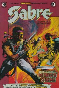 Sabre #6 VF ; Eclipse | Don McGregor