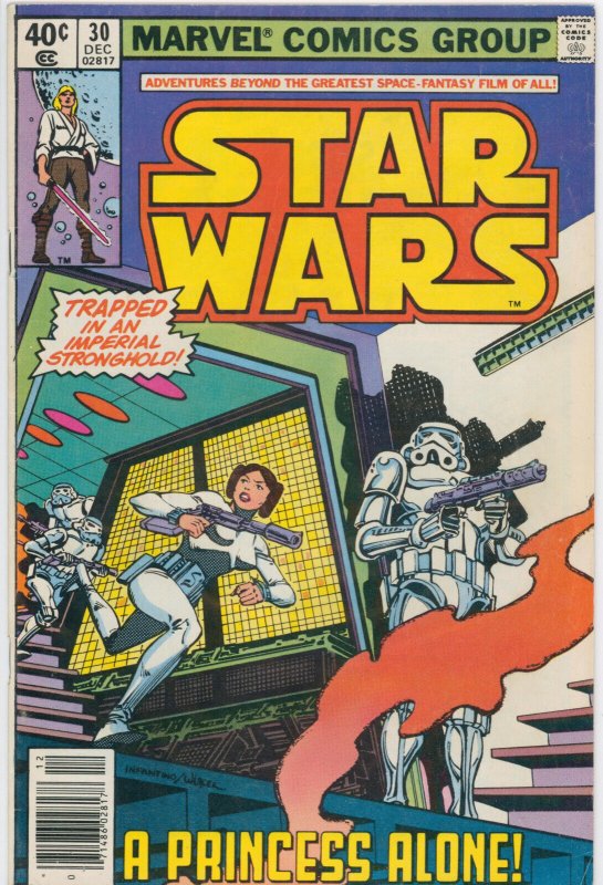 Star Wars #30 Marvel Comics 1979 VF-