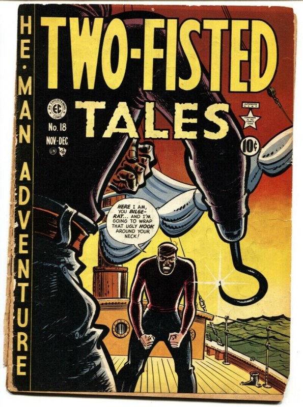 Two-Fisted Tales #18 1950 First issue-Harvey Kurtzman