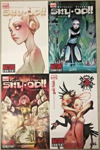 SKY-DOLL#1-3 VF/NM LOT 2008 (4 BOOKS) FIRST PRINTS MARVEL COMICS