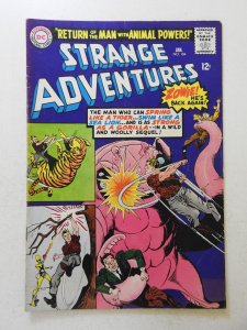 Strange Adventures #184 (1966) VG- Condition centerfold detached top staple