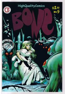 BONE #5, NM-, Jeff Smith, 4th, Cartoon Books, 1992, , more in store