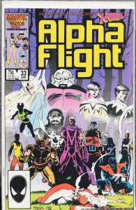 Alpha Flight #33 (1986) Alpha Flight [Key Issue]