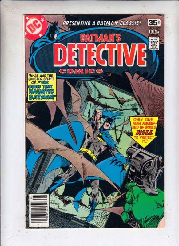 Detective Comics #477 (Jun-78) VF- High-Grade Batman