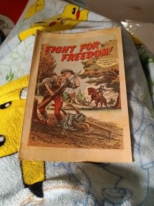 Vintage 1949 General Comics , Inc. Fight for Freedom Comic Book