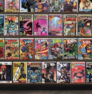 Huge Lot 130+ Comics with X-Men, The Spectacular Spider-Man & More!