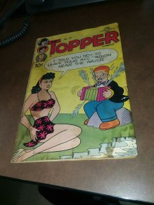 Tip Topper #19 united comics 1952 Fritzi Ritz early peanuts appearance 1st print