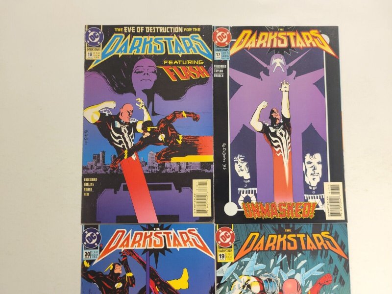 4 Darkstars DC Comic Books #17 18 19 20 57 TJ19