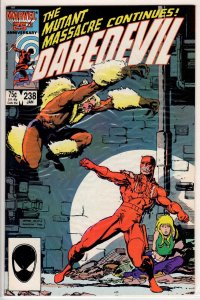 Daredevil #238 Direct Edition (1987) 8.0 VF