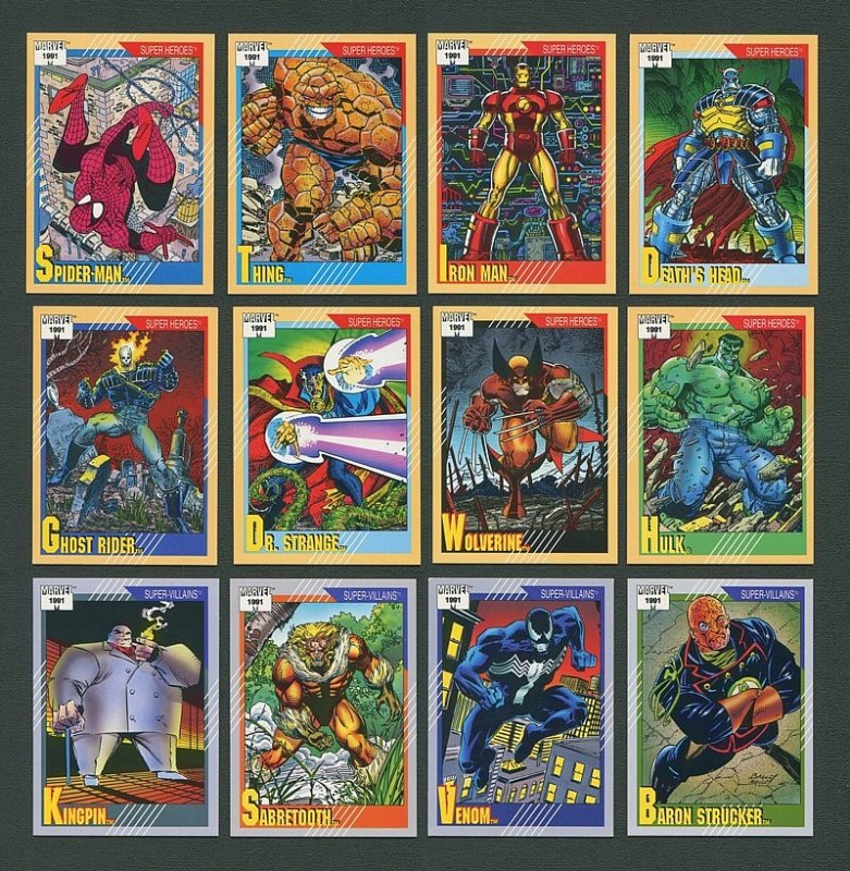 1991 Marvel Comics II Card Set NM-MT