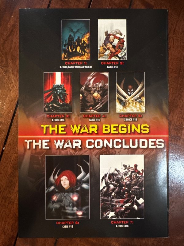 X-Men: Future History Messiah War Sourcebook (2009)