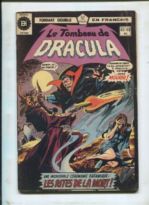 French Le Tomb Of Dracula #47/48 ~ Very Hard To Find ~ (Grade 7.0)WH