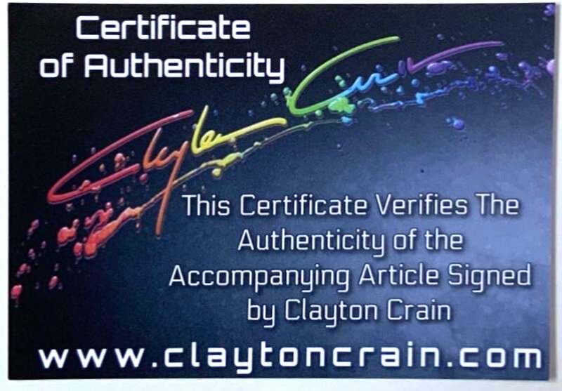 TMNT X STRANGER THINGS #1 CLAYTON CRAIN WRAPAROUND VIRGIN VARIANT CLASSIC SIGNED