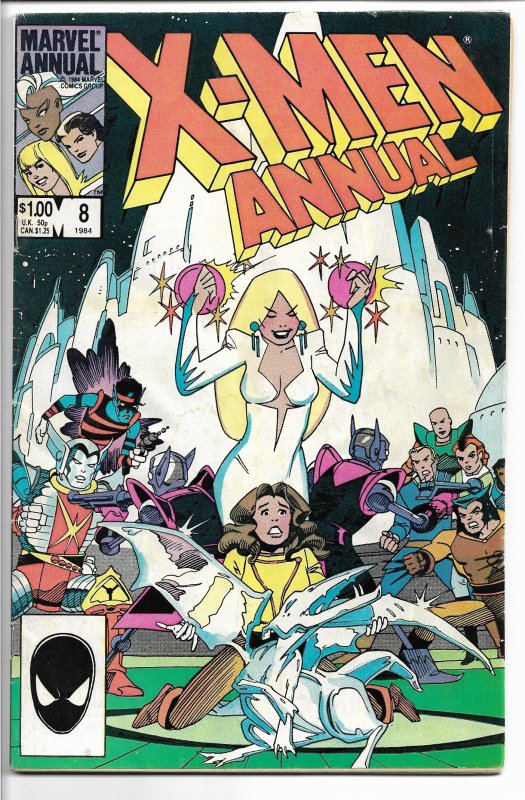 X-Men Annual #8 (1984) VG-FN