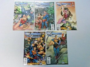 DC Universe Online Legends comic run #1 to #10 8.0 VF 10 different books (2011)