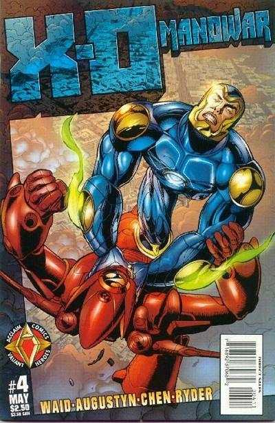 X-O Manowar (1996 series) #4, NM (Stock photo)