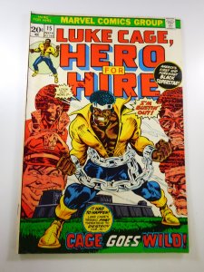 Luke Cage, Hero For Hire #15 FN+