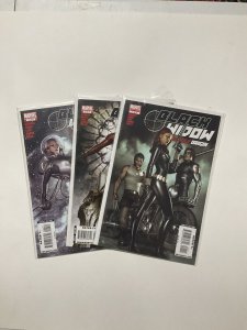 Black Widow Deadly Origin 1 3 4 Near Mint Nm Lot Run Set Marvel