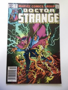 Doctor Strange #55 (1982) FN Condition 1/4 Spine Split