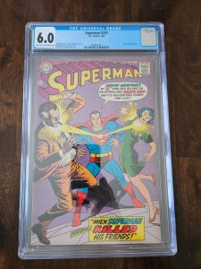 Superman 203 CGC 6.0 Silver Age comic (1968)