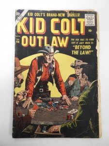Kid Colt Outlaw #66 (1956) GD Condition see desc