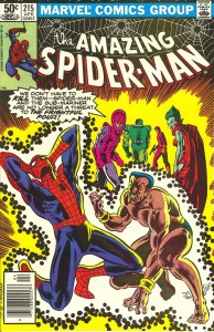 Amazing Spider-Man, The #215 (Newsstand) VG ; Marvel | low grade comic April 198