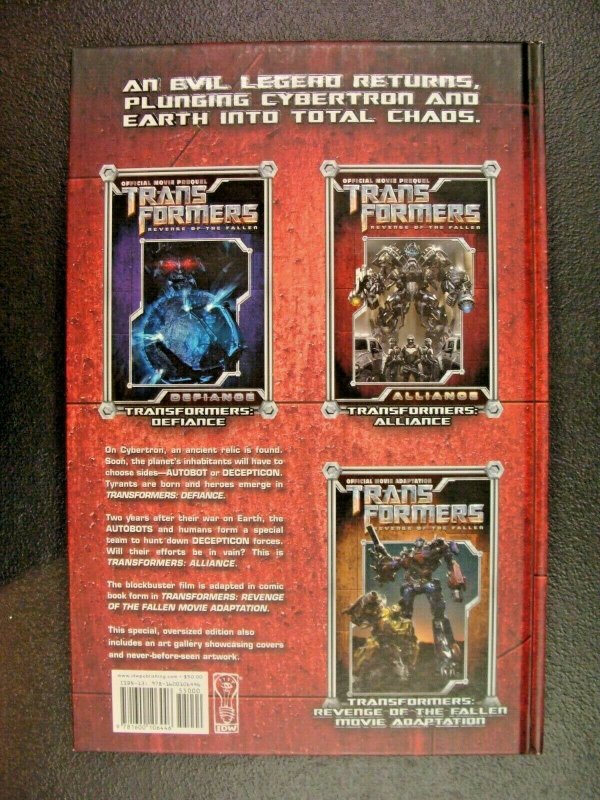 Transformers Movie Collection Volume #2 HC Graphic Novel IDW New  