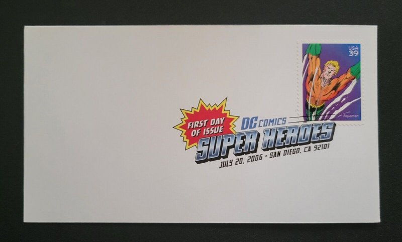 DC Comics 2006 SDCC USPS Stamped Envelope Set of 10! 1st DAY ISSUE Commemorative