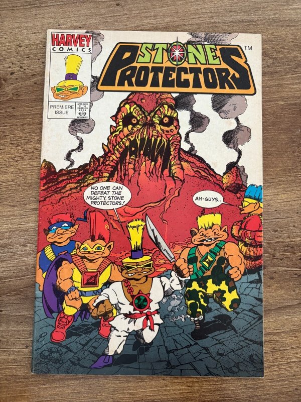 Stone Protectors # 1 VF Harvey Comic Book Premiere Issue 3 J299