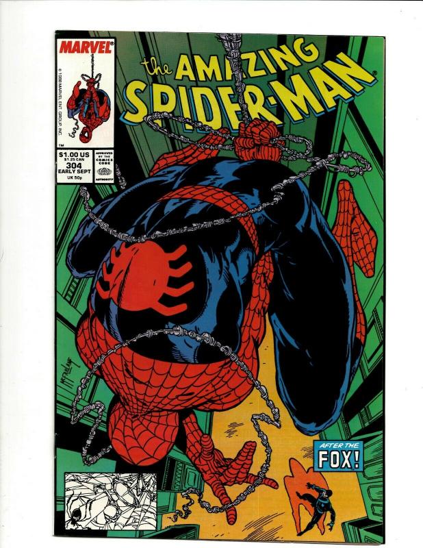 Amazing Spider-Man # 304 NM Marvel Comic Book Venom Todd McFarlane DS4