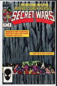 Marvel Super Heroes Secret Wars #4 (1984)
