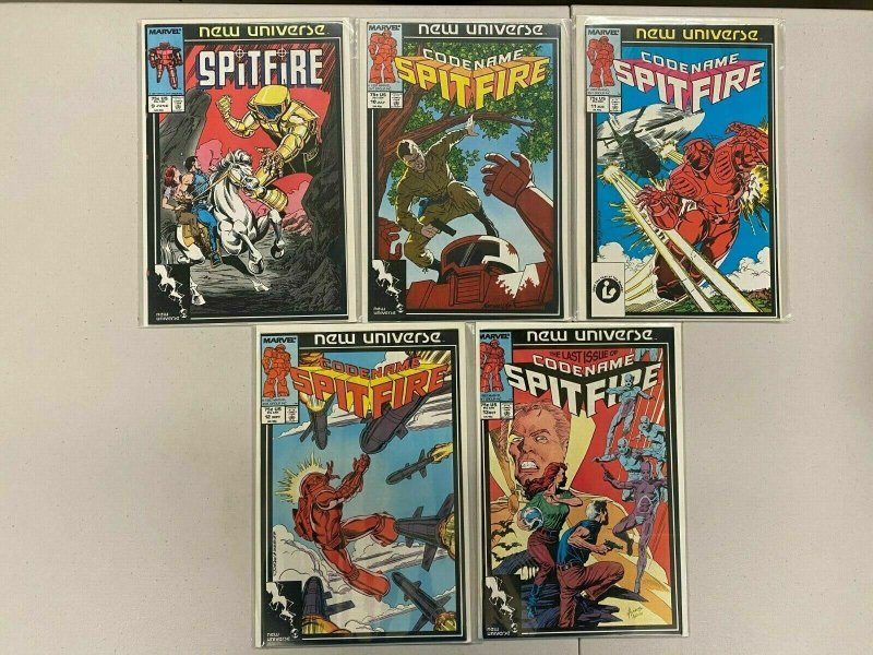 Spitfire and the Troubleshooters set #1-13 avg 8.0 VF (1986-89)